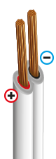 Câble double 10.000 volts Câble double 10.000 volts