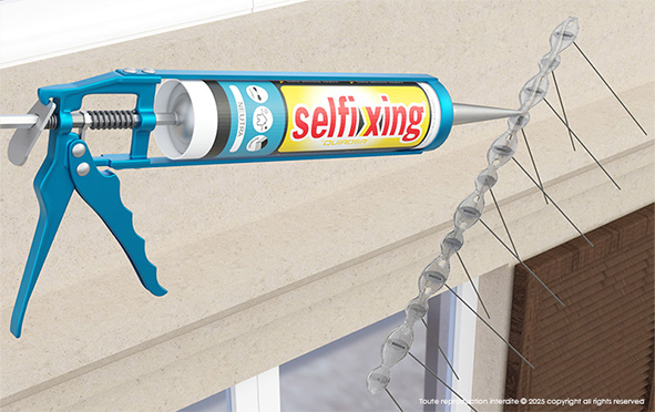 SELFIXING neutral silicone, suitable for all anti-bird systems